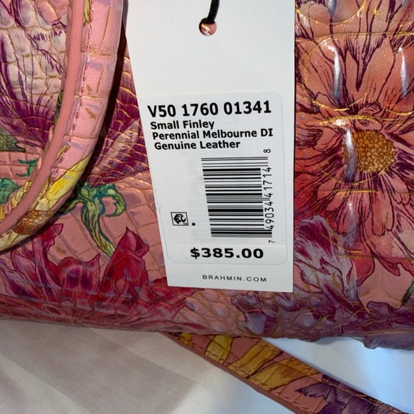 NWT - Brahmin “Just In Time For Spring” bag. - Picture 3 of 7